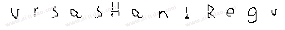 UrsasHand Regular字体转换